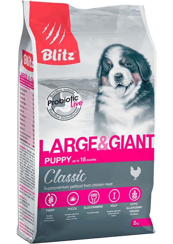 Blitz Puppy Large & Giant 2 кг