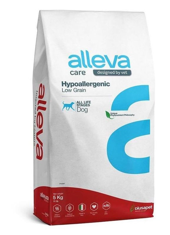 Alleva Care Dog Adult Hypoallergenic Low Grain 5 кг