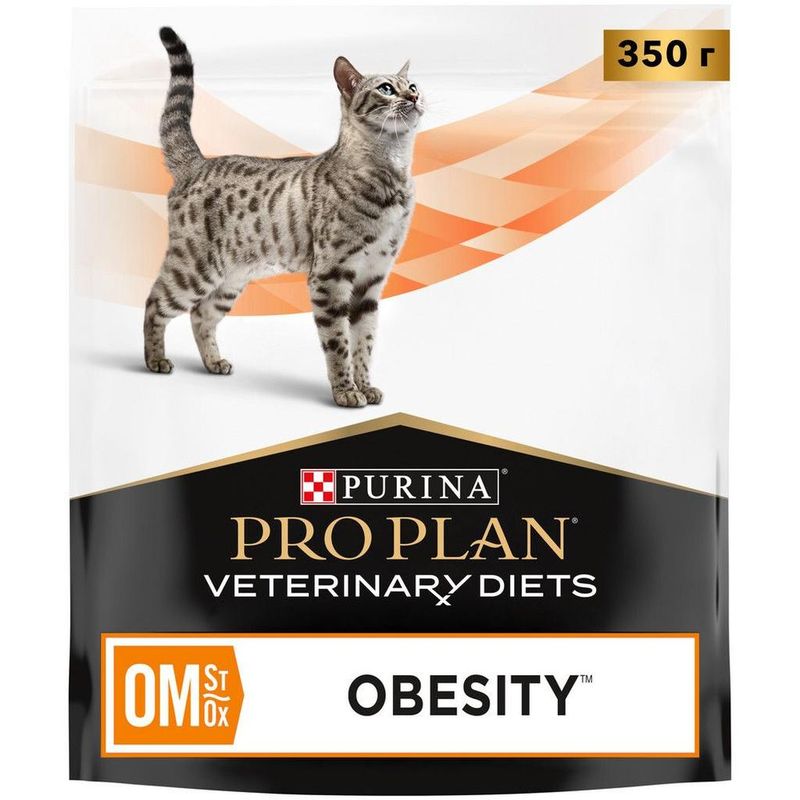 Purina Pro Plan Veterinary Diets OM Obesity Management for Cat 350 гр