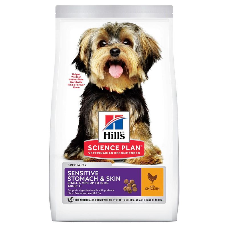 Hill's Science Plan Canine Adult Small & Mini Sensitive Stomach & Skin with Chicken 1,5 кг