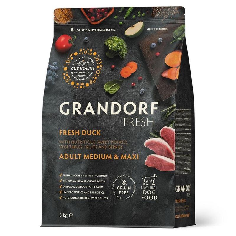 Med&Maxi Duck&Sweet Potato 1 кг