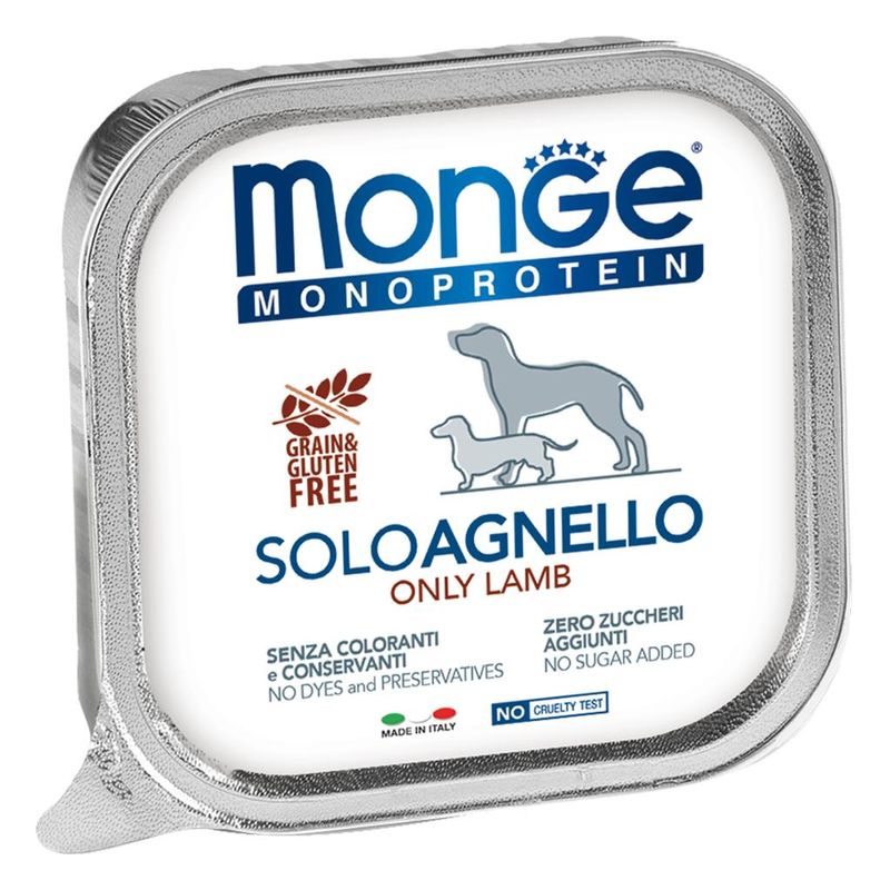 Monge Dog Monoproteico Solo Lamb 150 гр