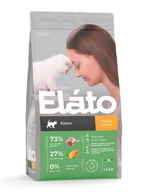 Elato Holistic Kitten Chicken & Duck 300 гр