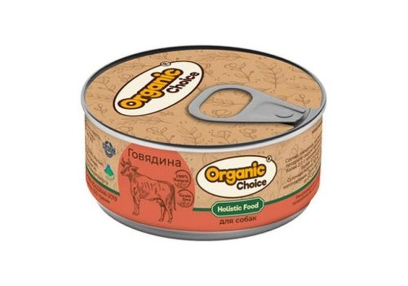 Консервы д/собак говядина 100 гр