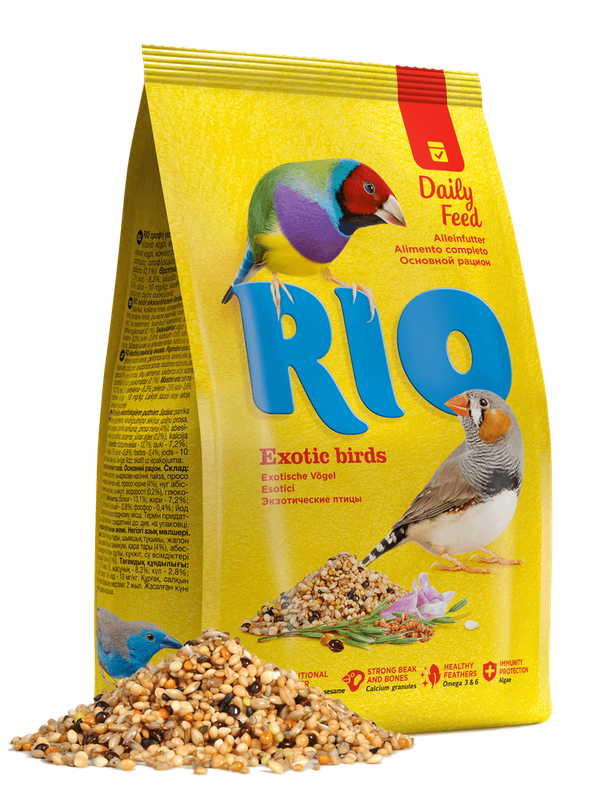 RIO Exotic Birds Daily Ration 500 гр
