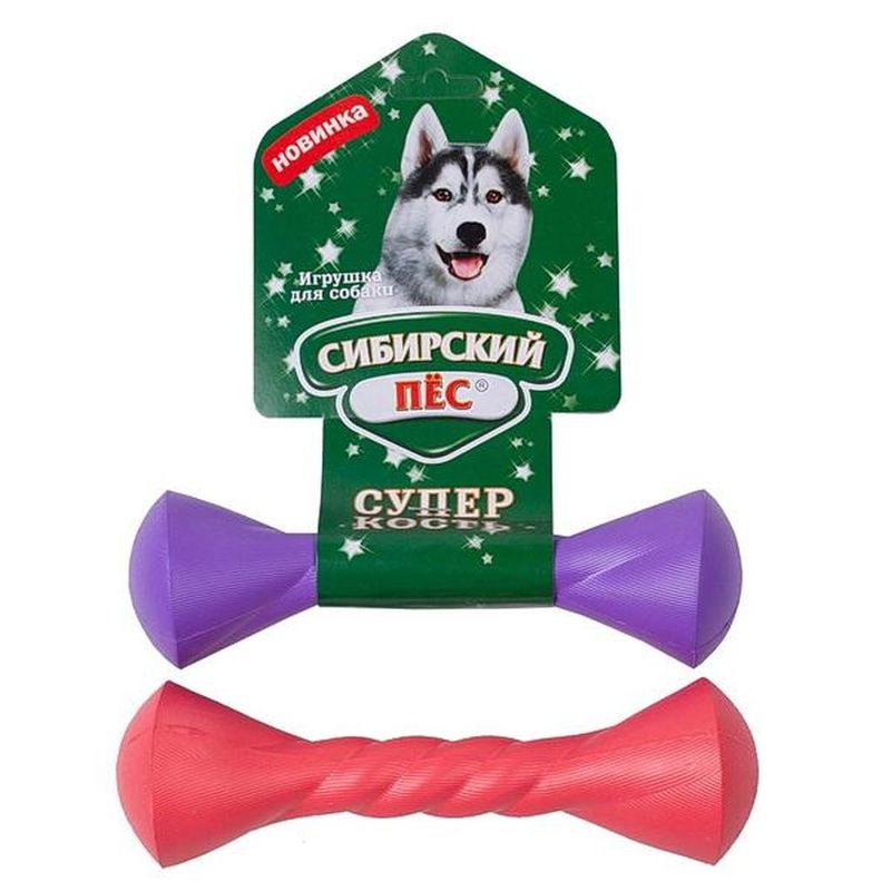 Сибирский Пёс Игрушка для собаки СуперКость СРЕДНЯЯ