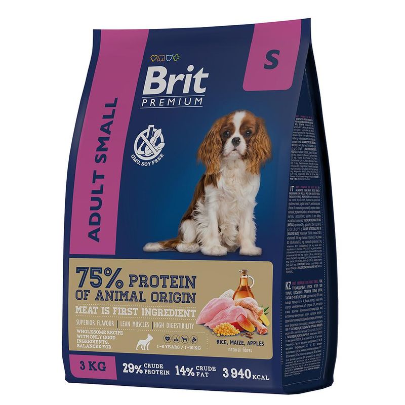 Brit Premium Dog Adult Small 1 кг