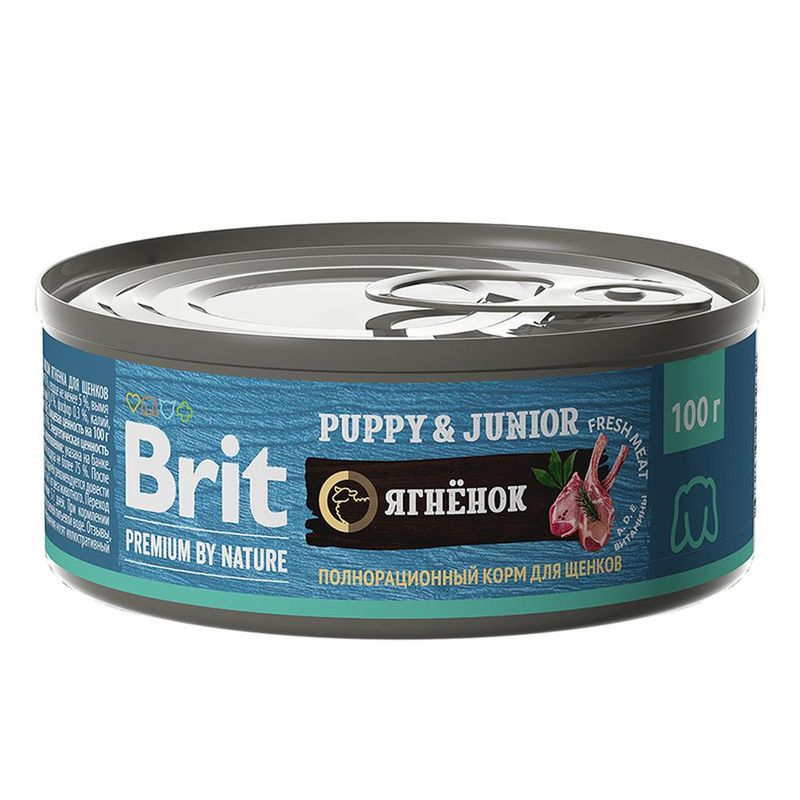 Brit Premium by Nature Puppy & Junior Lamb 100 гр