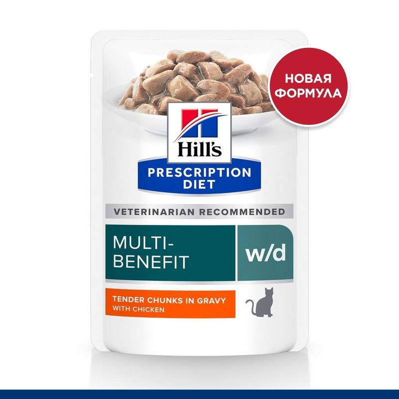 Hill's Prescription Diet w/d Multi-Benefit 85 гр
