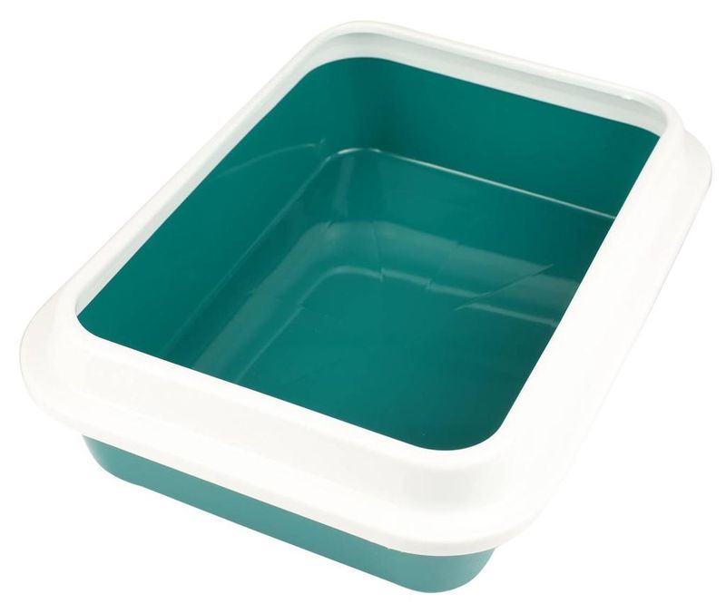 Туалет для кошек глубокий с бортиком 1 шт