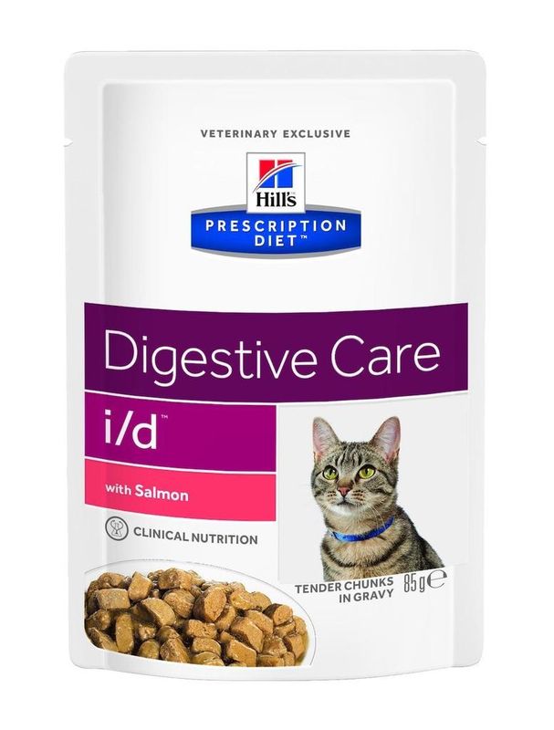 Prescription Diet™ i/d™ Feline Tender Chunks in Gravy with Salmon 85 гр