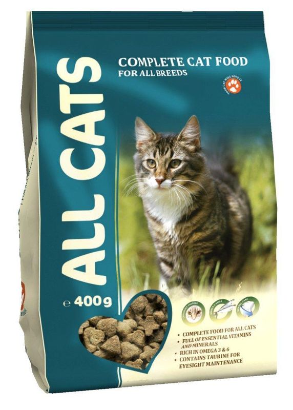 Полнорационный сухой корм для взрослых кошек 2,4 кг