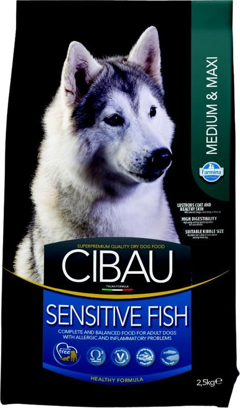 Cibau Sensitive Fish Medium & Maxi 2,5 кг