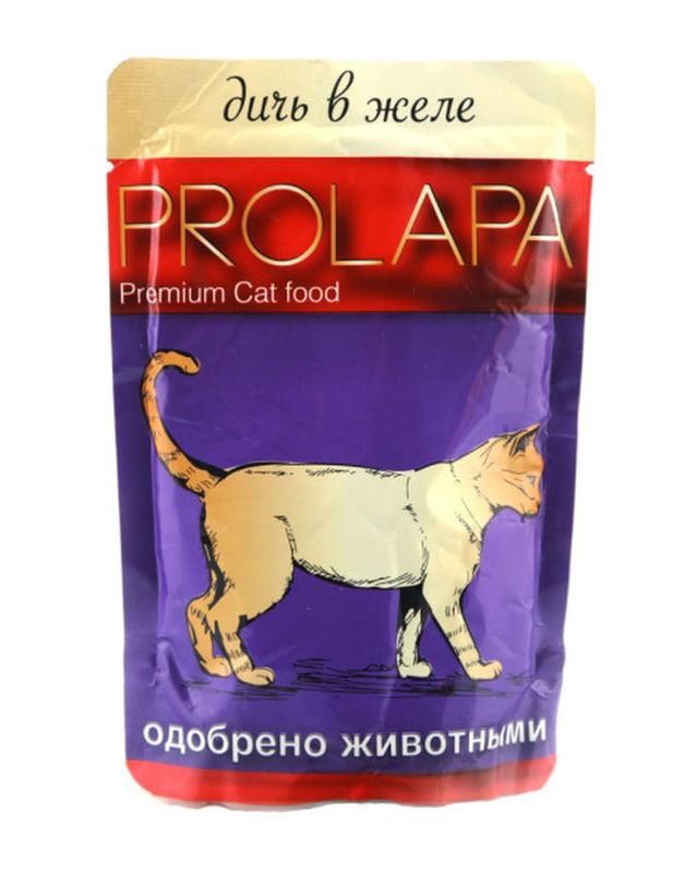 Корм д/кошек 100 гр, пауч говядина в соусе