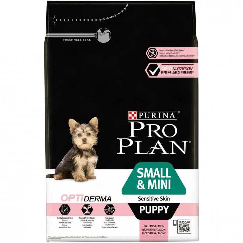 Purina Pro Plan Dog Small & Mini Puppy Sensitive Skin OPTIDERMA 700 гр
