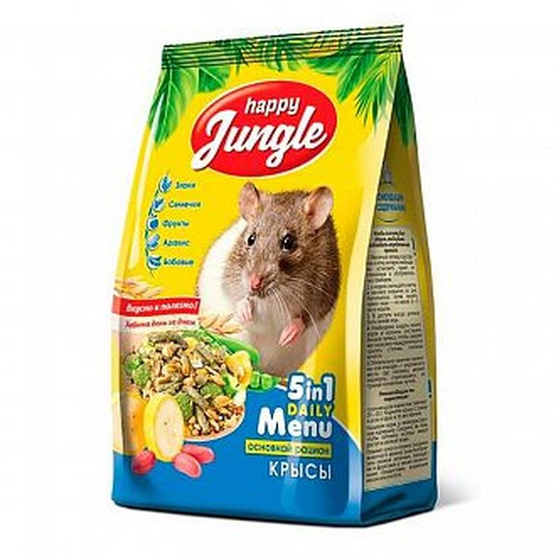 Корм для декоративных крыс 400 гр