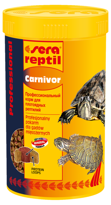 Sera reptil Professional Carnivor 100 мл (30 гр)