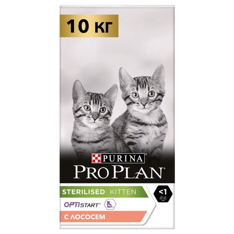Purina Pro Plan Sterilised Kitten OPTISTART Salmon 400 гр