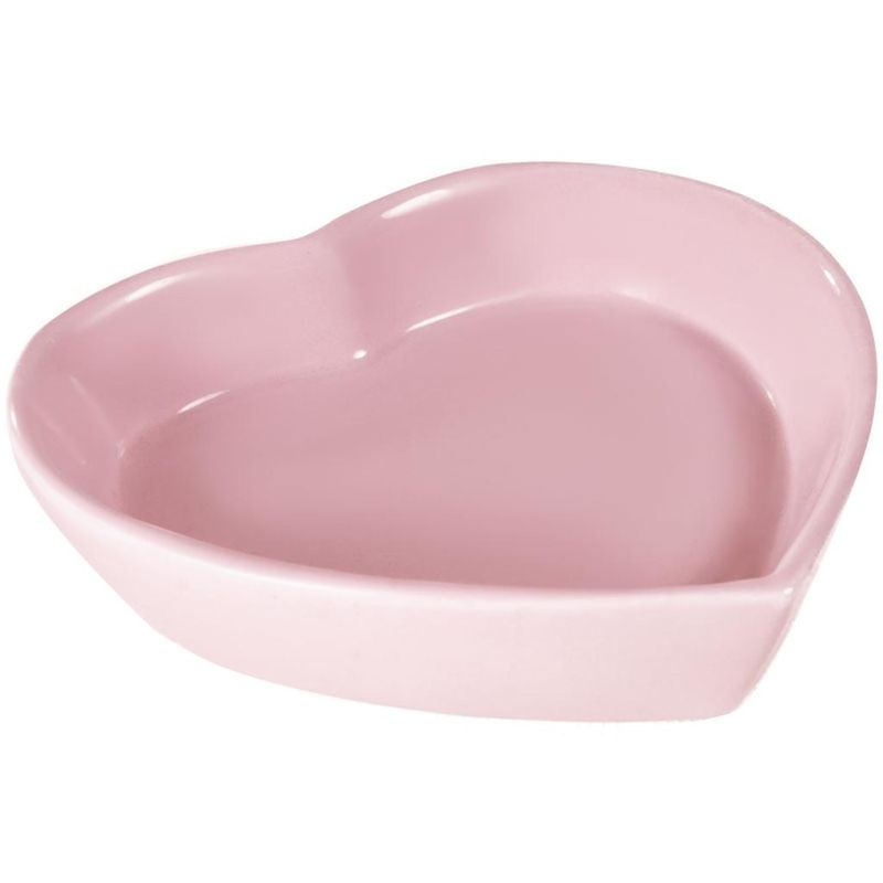 Миска керамическая для мелких животных "Сердечко" 70 мл