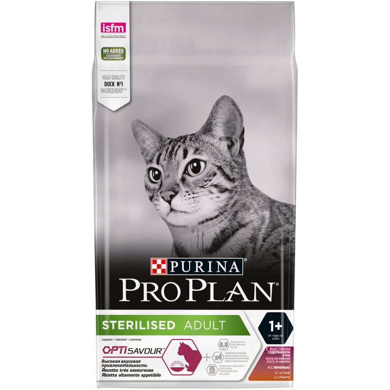 Purina Pro Plan Cat Sterilised Duck&Liver 400 гр