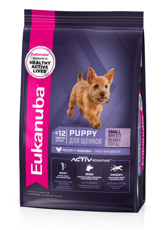 Eukanuba Dog Puppy & Junior Small Breed 800 гр