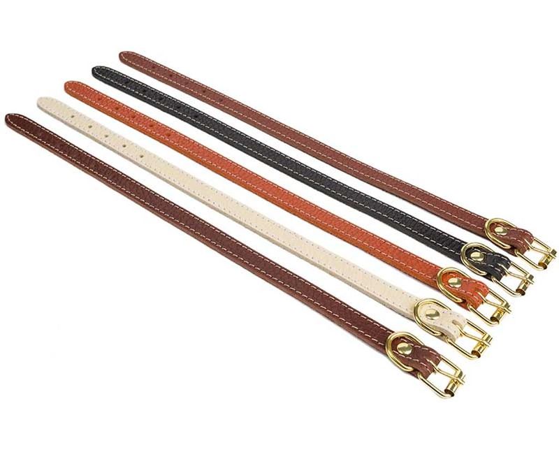 Ошейник №12 с подкладом не украшенный 1 шт