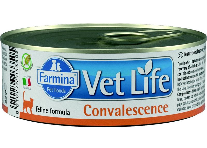 Vet Life CAT Convalescence WET Food 85 гр