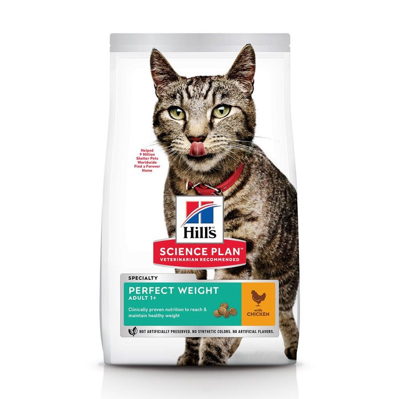 Hill’s Science Plan Feline Adult Perfect Weight with Chicken 1,5 кг