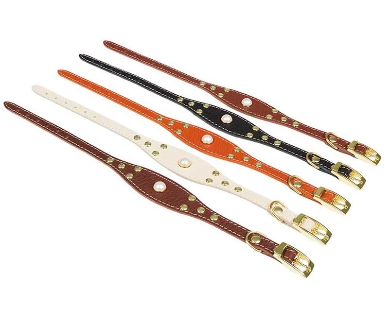 Ошейник №10 с подкладом фигурный украшенный 1 шт