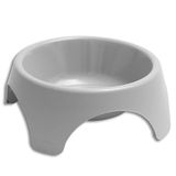 Миска для кошек "МЯУС" 300 мл пепельный