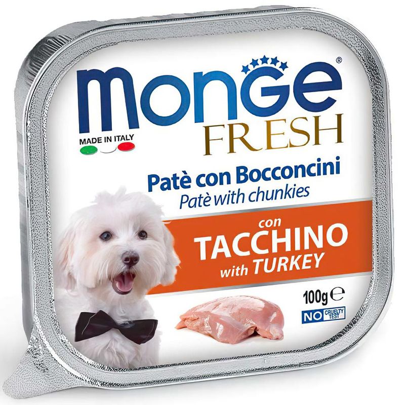 Monge Dog Fresh Paté and Chunkies with Turkey 100 гр