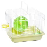 Клетка для мелких животных, эмаль, оливковая 225*170*190 мм