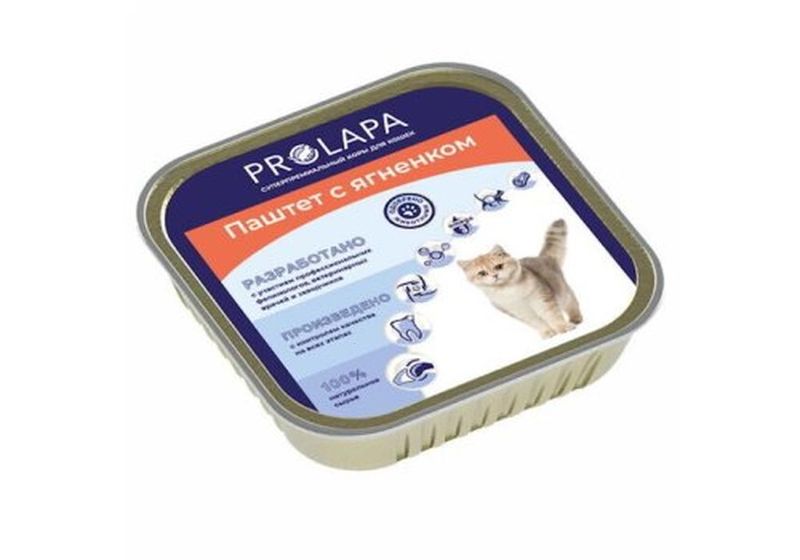 Ламистер корм д/кошек 100 гр паштет с говядиной