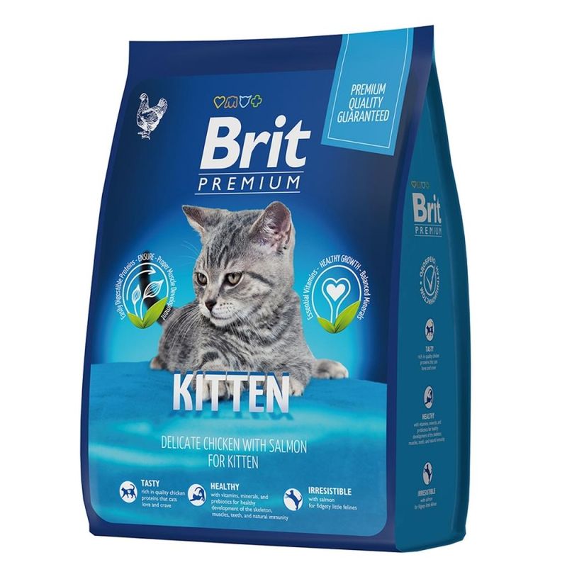 Brit Premium Cat Kitten Chicken 400 гр