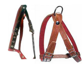 Шлейка универсальная средняя, кожа на подкладе 50-63 см*70-80 см