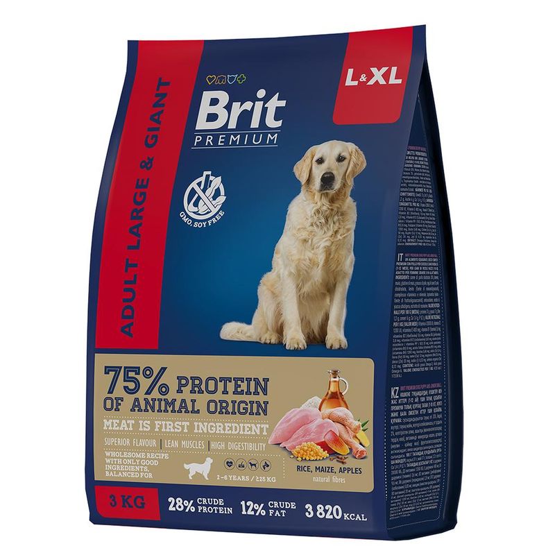 Brit Premium Dog Adult Large and Giant 3 кг