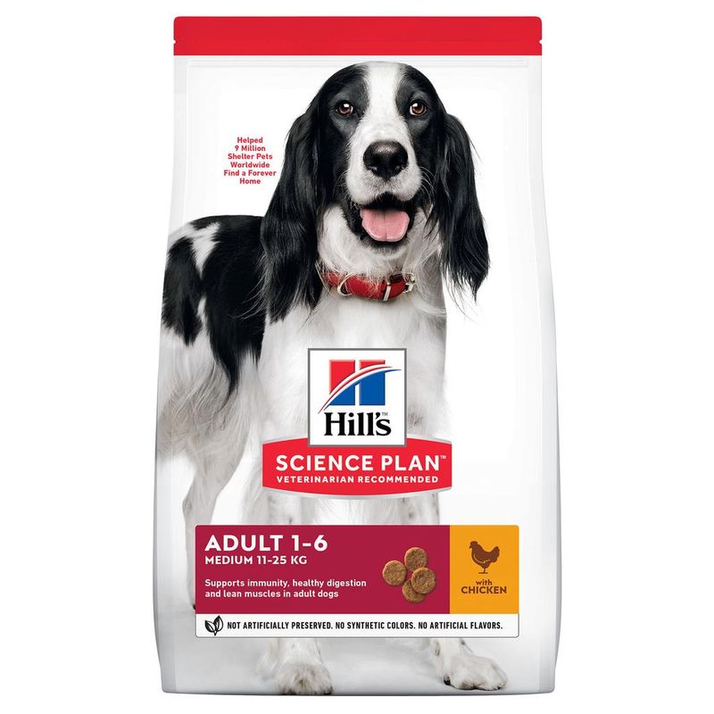 Hills Science Plan™ Canine Adult Advanced Fitness™ Medium with Chicken 2,5 кг