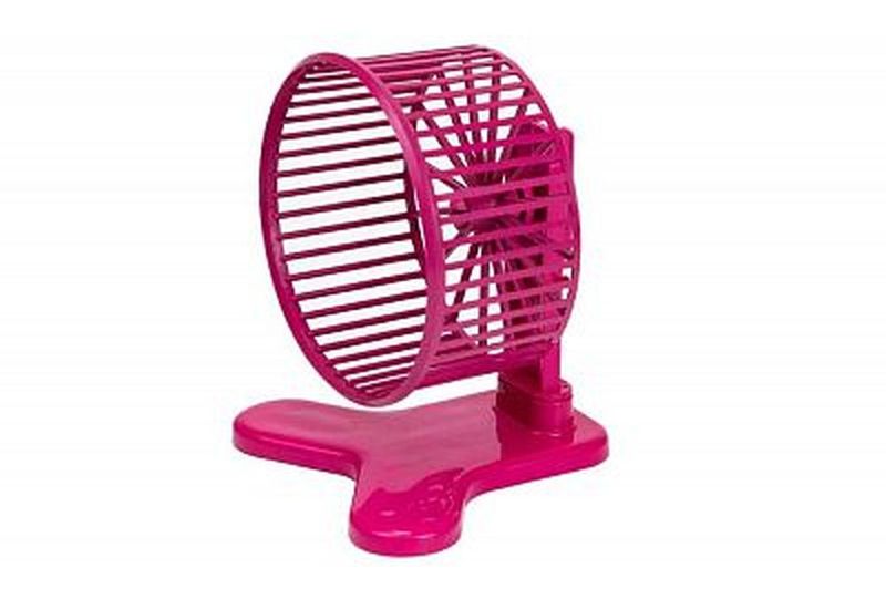 HOMEPET Колесо д/грызунов на подставке D 9 см бирюзовое