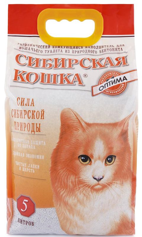 Сибирская Кошка Оптима комкующийся 5л(4)