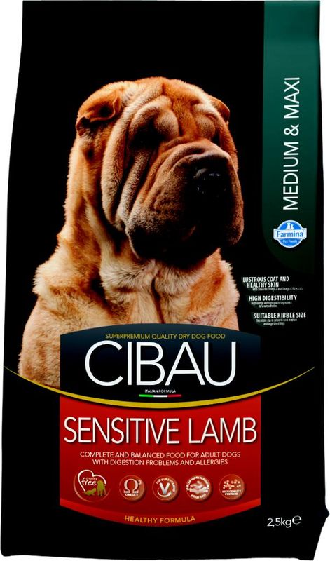 Cibau Sensitive Lamb Medium & Maxi 2,5 кг
