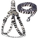 Комплект шлейка и поводок "Абстракция" нейлон XS