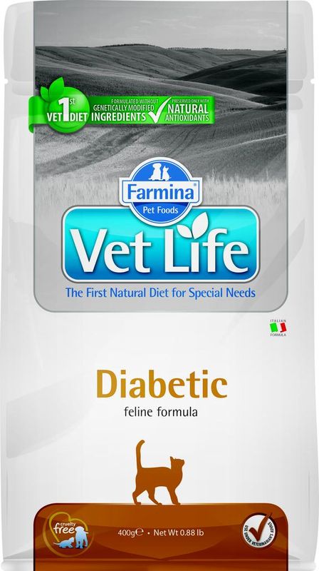 Vet Life Cat Diabetic 2 кг