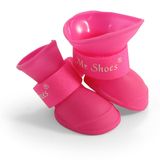 Сапожки для собак "Прогулка" розовые L 55*45*55 мм