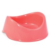 Миска пластиковая "Бисквит", коралловая 250 мл