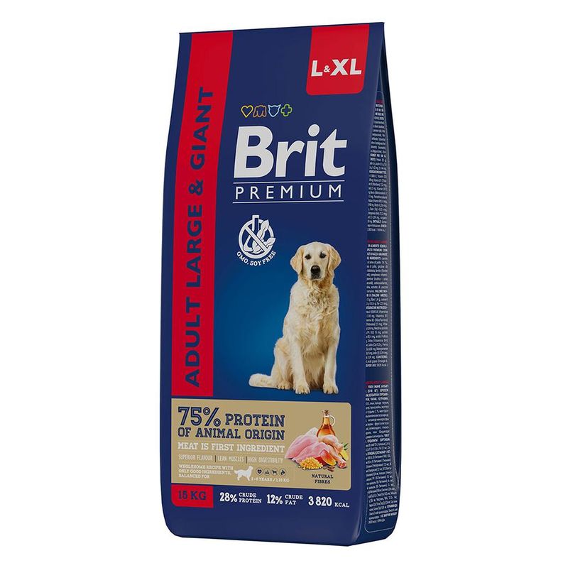 Brit Premium Dog Adult Large and Giant 3 кг