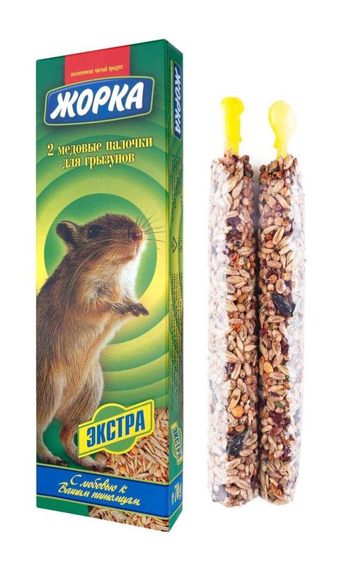 Медовые палочки для грызунов 70 гр Экстра