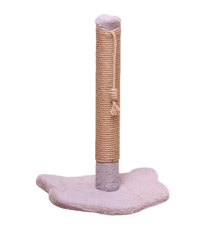 Когтеточка-столбик, Кот 33 х 35 х 54 см розовый
