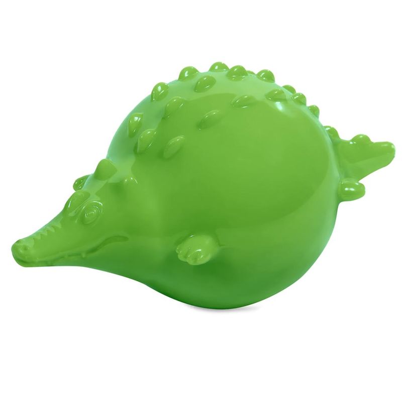 Игрушка для собак из термопластичной резины "Круглый крокодил" 13,5 см