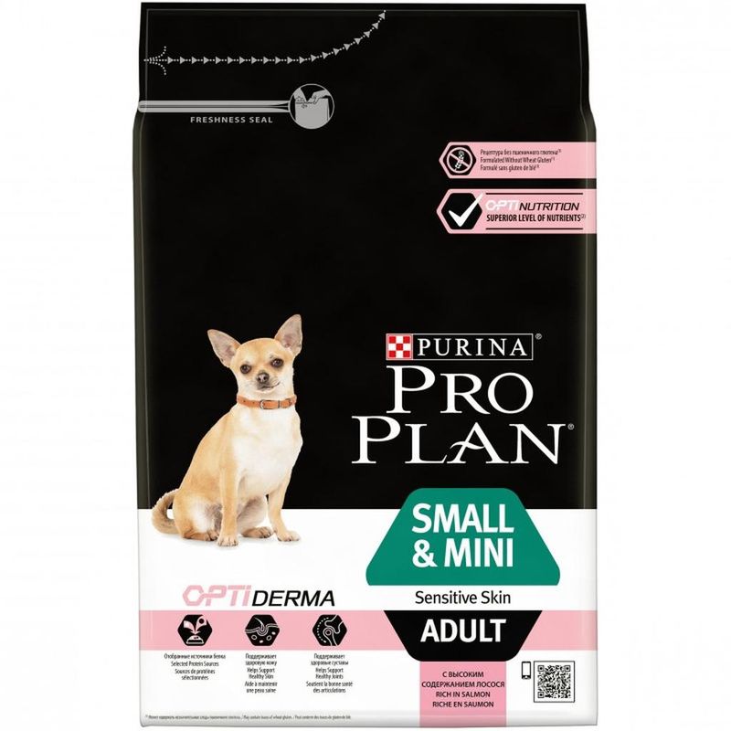 Purina Pro Plan Dog Small & Mini Adult Sensitive Skin OPTIDERMA 700 гр