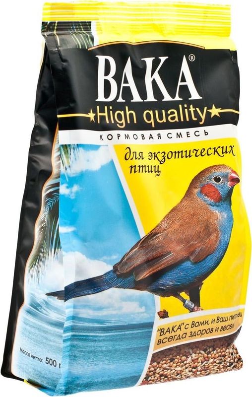 High Quality, Корм для экзотических птиц 500 гр
